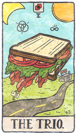 Food Fortunes. A Deck of Dinner Divination